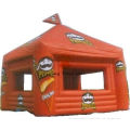 5*5*5m Inflatable Dome Tent Orange With Customized Shape For Celebration